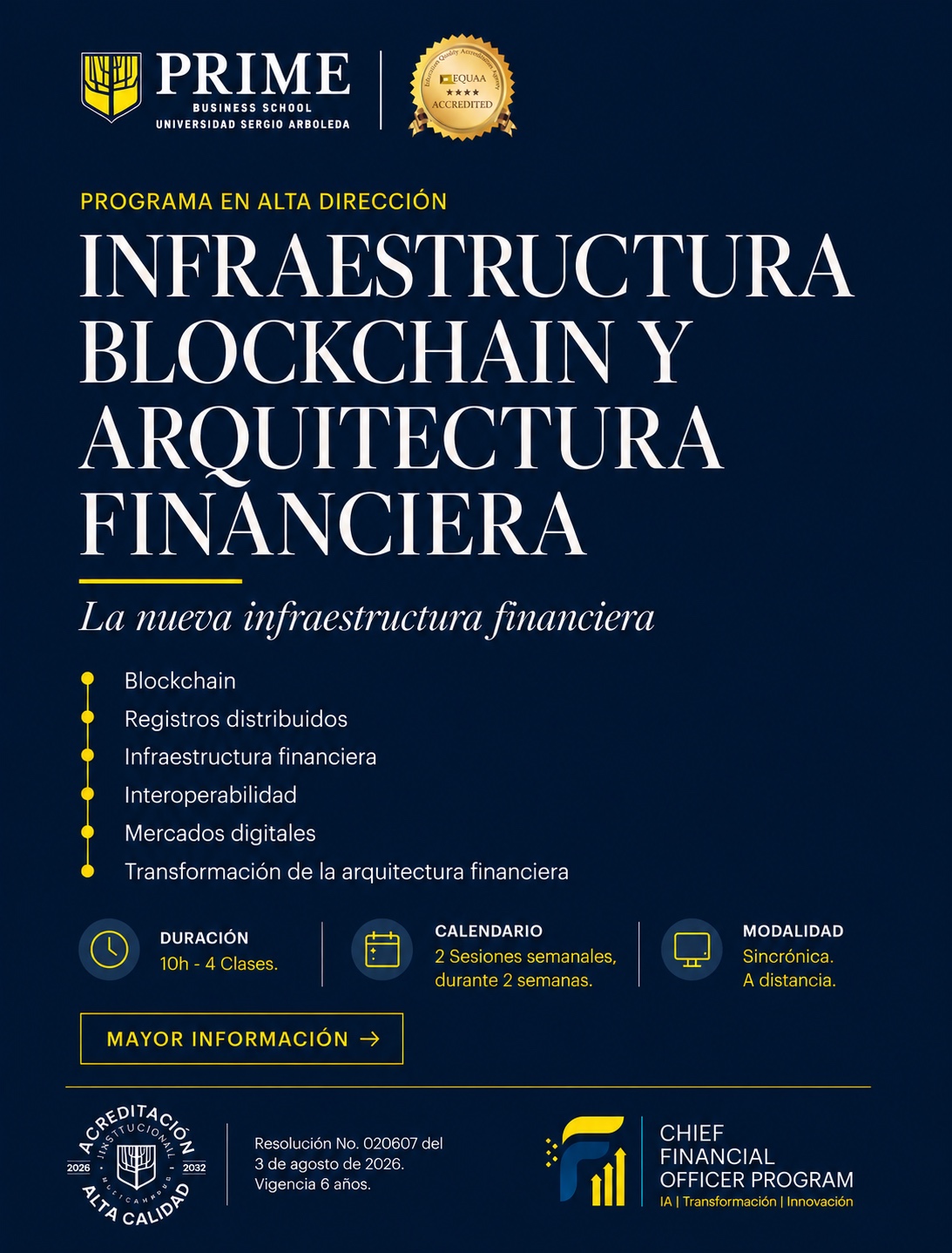 BLOCKCHAIN INFRASTRUCTURE & FINANCIAL ARCHITECTURE