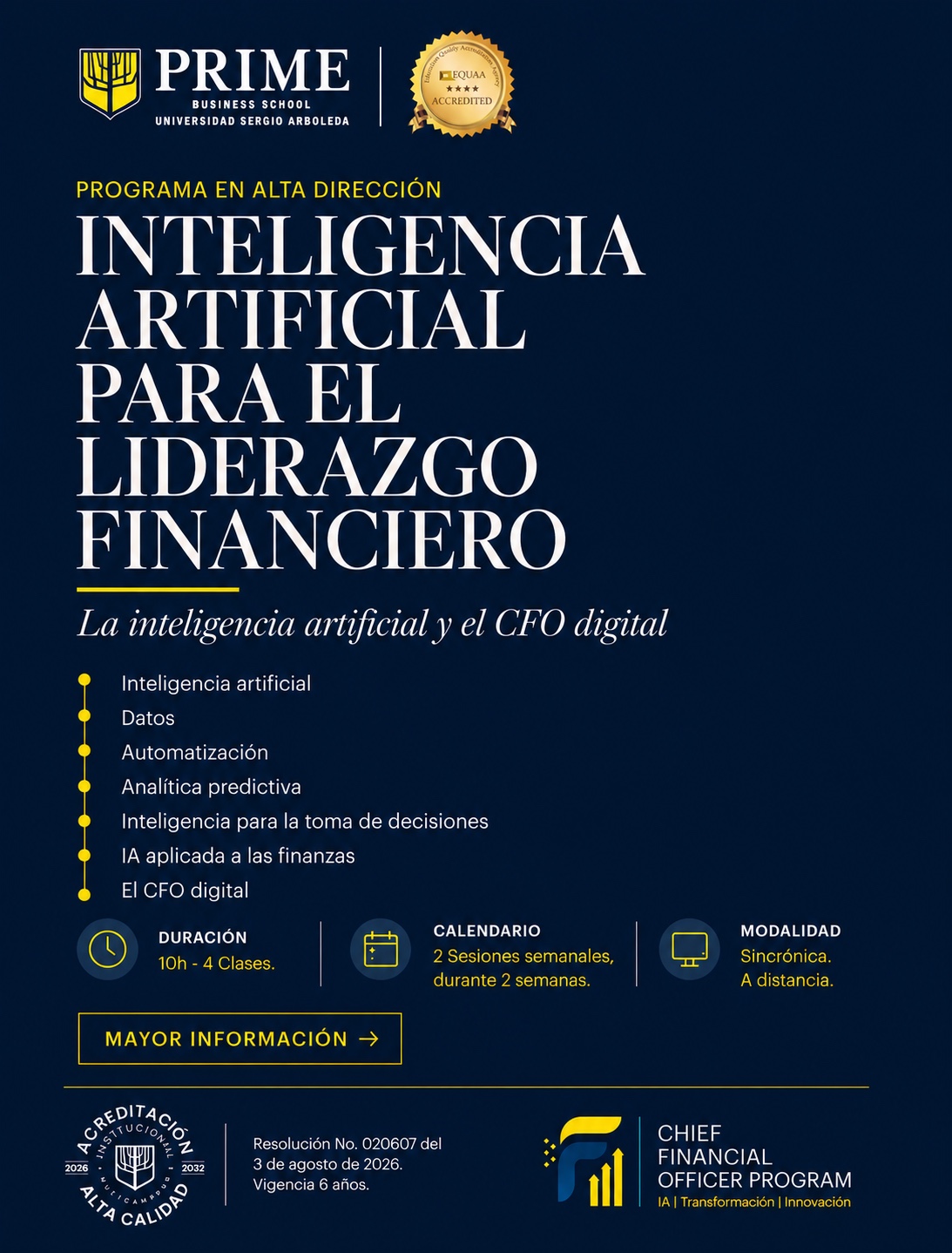 ARTIFICIAL INTELLIGENCE FOR FINANCIAL LEADERSHIP